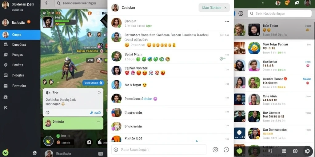Tangkapan layar memperlihatkan mode multiplayer dengan teman.