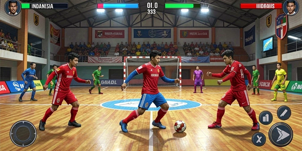 Multiplayer seru bersama teman-teman.