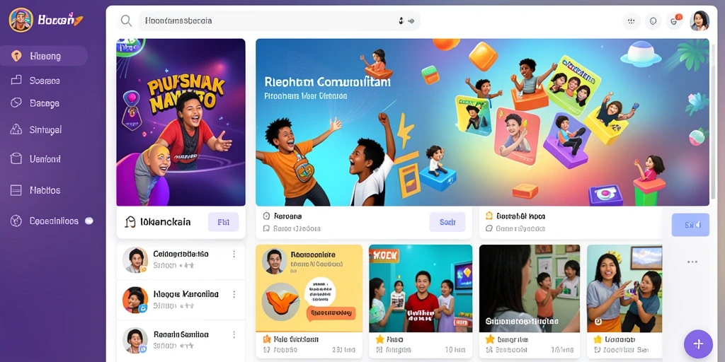 Antarmuka pengguna yang simpel dan menarik, sangat mudah dinavigasi.