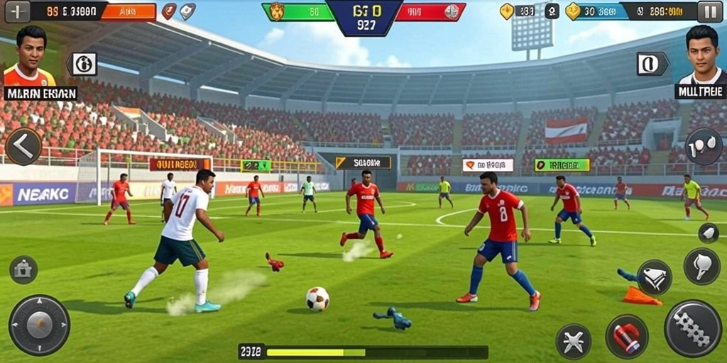 Mode multiplayer yang seru untuk dimainkan bersama teman.
