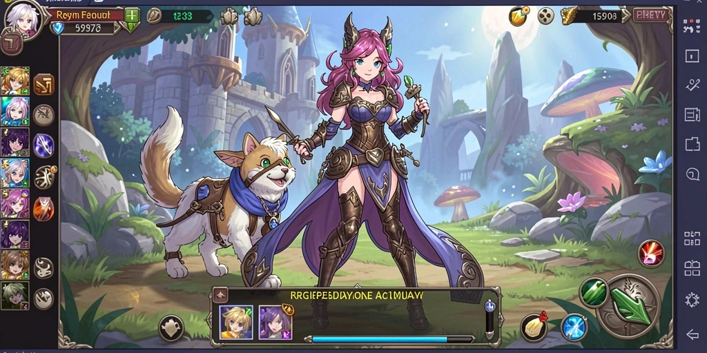 Screenshot menunjukkan fitur multiplayer yang seru.